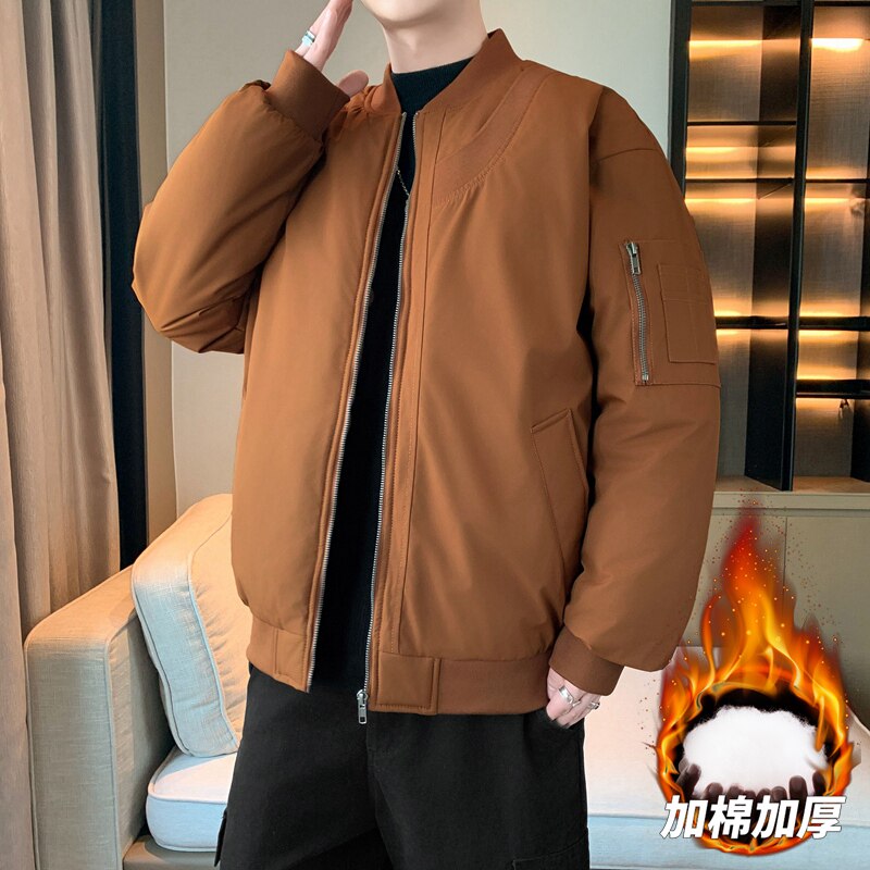 棒球领夹克棉服男女冬季防风加绒加厚棉衣情侣厚棉袄外套MY822P85,男装夹克,星座1410（原1902A）