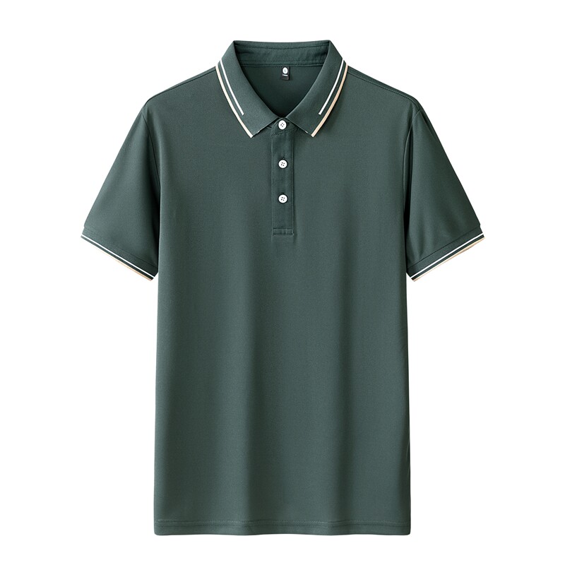 新款男士POLO衫春夏季纯色简约公版上衣商务短袖T恤衫PL3382P25,男装Polo衫,星座1410（原1902A）
