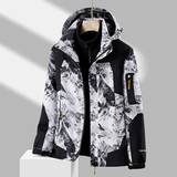秋冬男女款夹克户外三合一冲锋衣可拆卸两件套登山服CF22170P95，男装夹克，星座1410（原1902A）
