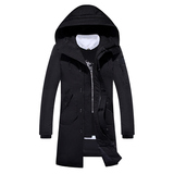 白鸭绒羽绒服男冬季韩版男士加厚中长款冬装衣服青年外套YR65P95，男装羽绒服，星座1410（原1902A）