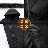 2021新款羽绒服男中长款真毛领白鸭绒过膝加长款主推YR901-P130，男装羽绒服，星座1410（原1902A）