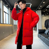 BLLZ店主风爆款羽绒服男士中长款工装韩版潮牌加厚外套930-P200，男装羽绒服，星座1410（原1902A）