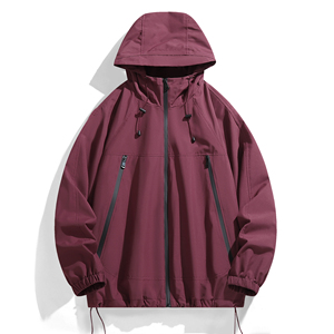 春秋户外运动冲锋衣男女情侣防水防风滑雪登山服夹克 JK6617-1P65图片