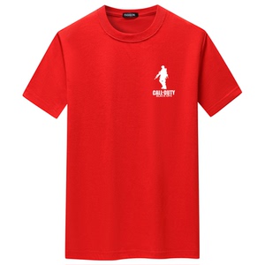 夏季短袖t恤潮流宽松CVC60%棉衣服新款男装DT3865-小兵-P15图片