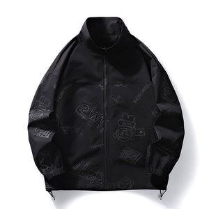 NASA春季棒球服2024新款ins港风潮流宽松百搭飞行夹 JK2204P70图片