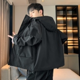 工装外套男士春秋季潮牌连帽上衣服秋冬情侣痞帅女装夹克JK127P82，男装夹克，星座1410（原1902A）