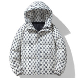 2026新白鸭绒羽绒服男士宽松连帽短款上衣潮牌时尚外套YR2301P180，男装羽绒服，星座1410（原1902A）