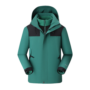 秋冬男女款夹克户外三合一冲锋衣可拆卸两件套登山服 CF23688P95图片
