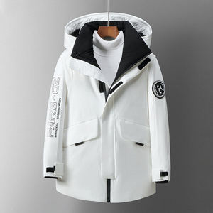 冬季羽绒服男士短款外套2024新韩版女装情侣宽松工装YR9856P140图片