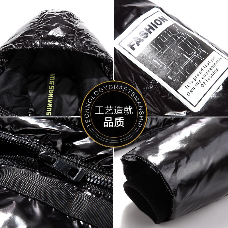 潮含白鸭绒148-172g冬抗寒情侣可拆卸连帽羽绒服外套YR915P170,男装羽绒服,星座1410（原1902A）