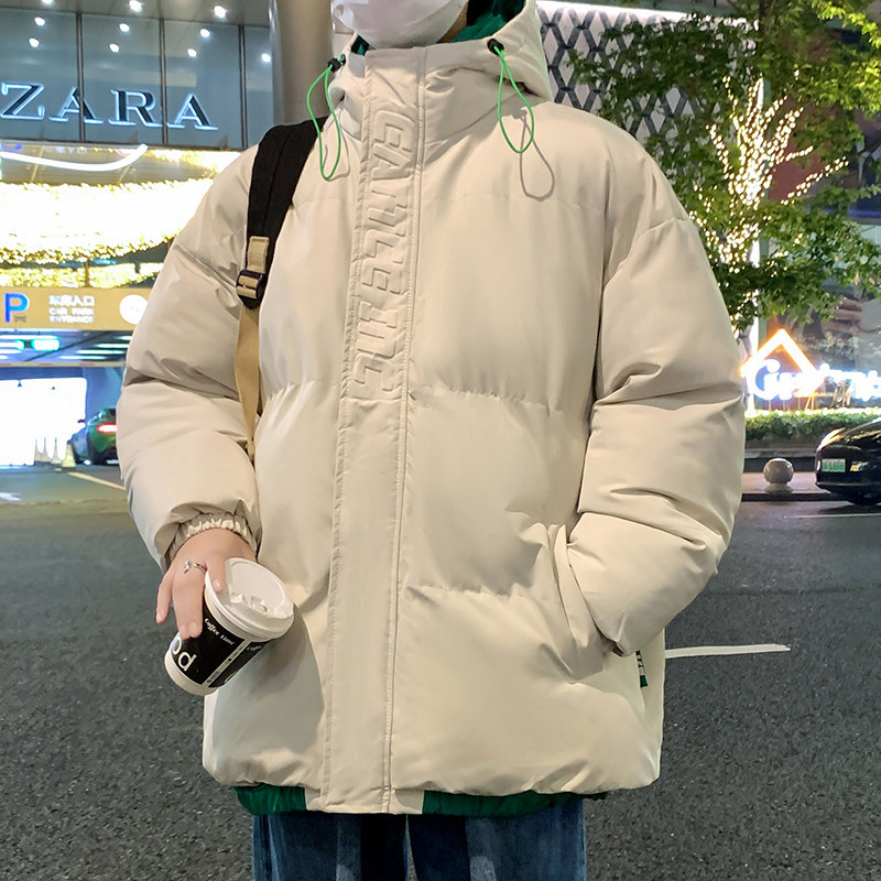 纯色花色棉衣男女款休闲冬装连帽耐穿耐磨加厚保暖外套MY2275P70,男装棉衣,星座1410（原1902A）