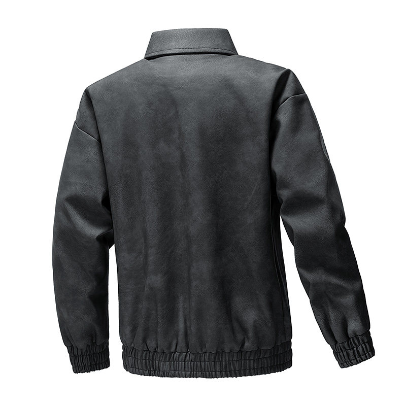 跨境皮衣春秋男女士外套潮牌机车服防风修身情侣PU皮夹PY8008P80,男装皮衣,星座1410（原1902A）