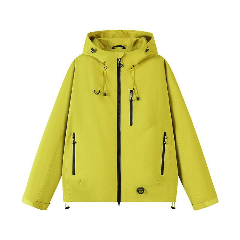 春秋户外连帽山系情侣款冲锋衣防风防水三防夹克登山服JK7870P35,男装夹克,星座1410（原1902A）