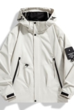 春秋户外冲锋衣男女款登山服网眼情侣单层风衣夹克男JK9909-1P75，男装夹克，星座1410（原1902A）