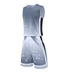 夏双面球衣篮球服套装美式定制两穿球衣比赛训练服男女款TZ938P48图片