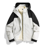 秋冬男女款夹克户外三合一冲锋衣可拆卸两件套登山服CF2608P100，男装夹克，星座1410（原1902A）
