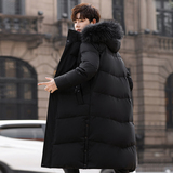 冬季大码羽绒服跨境208运动光版直播户外防寒外套长款YR288P140，男装羽绒服，星座1410（原1902A）