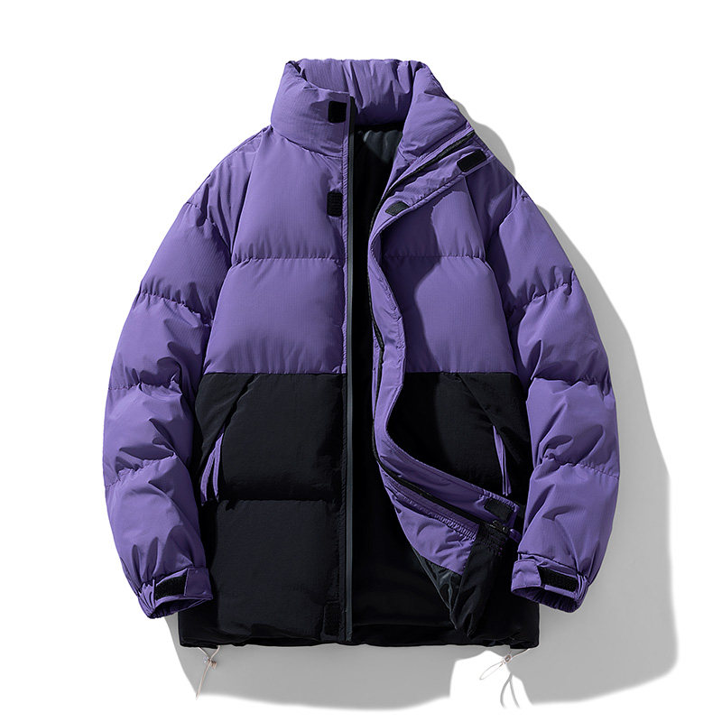 秋冬加厚男女同款面包服棉袄中性风情侣棉衣男外套棉服MY8118P80,男装棉衣,星座1410（原1902A）