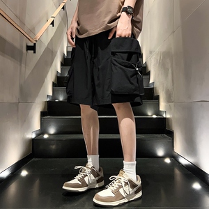 2026新休闲裤男女同款夏季潮流机能工装风系列五分裤短裤DK607P38图片