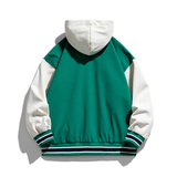 夹克男女同款宽松潮牌棉服外套带B字潮牌连帽棒球服棉衣JK2266P68，男装夹克，星座1410（原1902A）