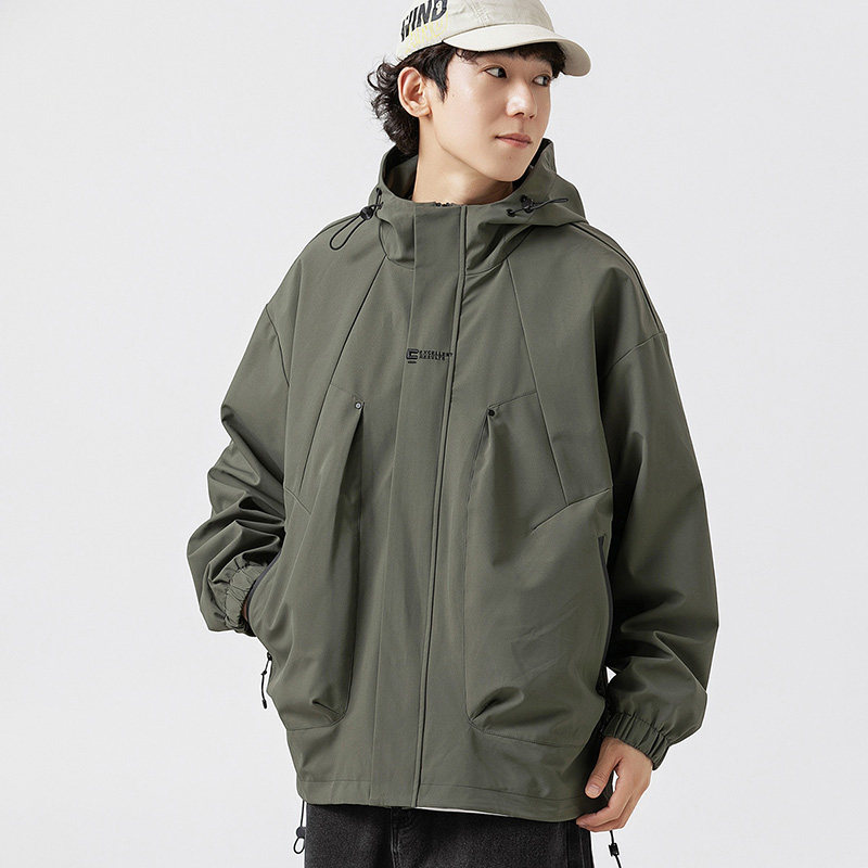 美式复古冲锋衣外套男女户外登山情侣运动工装夹克JK23-745P40,男装夹克,星座1410（原1902A）