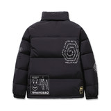 2021新款男士羽绒服短款情侣装脑死亡白鸭绒防寒服外套YR9802，男装羽绒服，星座1410（原1902A）