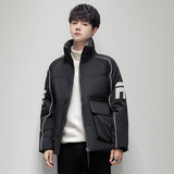 冬季90%绒情侣羽绒服短款加厚oversized宽松潮流外套YR2212P150，男装羽绒服，星座1410（原1902A）