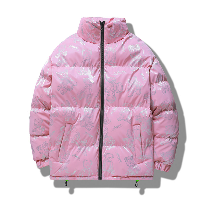秋冬加厚男女同款面包服棉袄中性风情侣棉衣男外套棉服MY8828P95,男装棉衣,星座1410（原1902A）