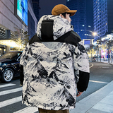 2026冬季短款男士羽绒服青年男女连帽宽松上衣加厚外套YR1021P70，男装羽绒服，星座1410（原1902A）