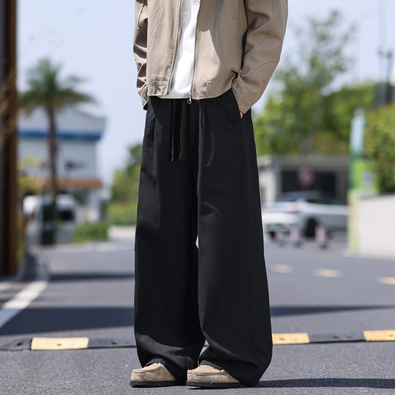 春秋季美式休闲裤男宽松直筒休闲工装潮牌机能户外长裤K2532P50,男装工装外套,星座1410（原1902A）