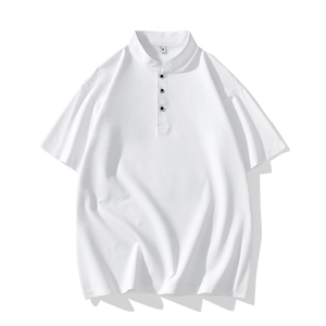 得物直播 小立领男士POLO衫 短袖Polo衫 PL318P40图片