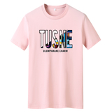 夏季男士短袖t恤潮青春宽松纯棉衣服新款男装DT4824-TUSN字母-P15，男装T恤，星座1410（原1902A）