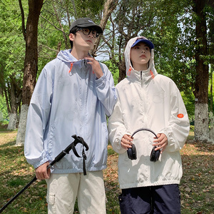 防晒衣夏季男女宇航员满印情侣潮流户外皮肤衣户外防晒服 F520P30图片