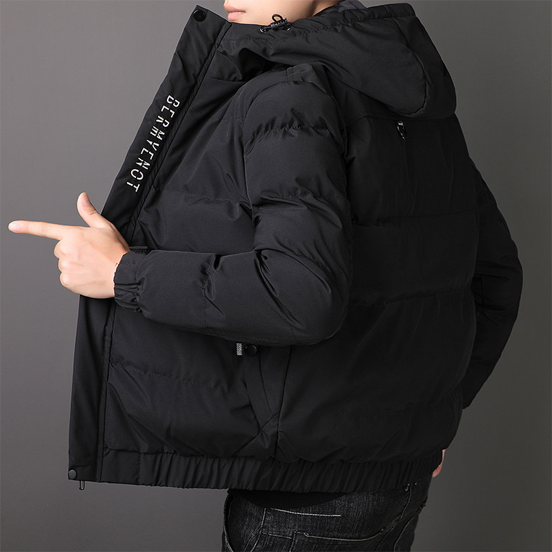 冬季棉服男士潮短款连帽棉衣男外套休闲百搭帅气棉袄青年MY166P55,男装棉衣,星座1410（原1902A）