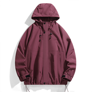 春秋户外运动冲锋衣男女情侣款防水防风滑雪登山服夹克JK6615P65
