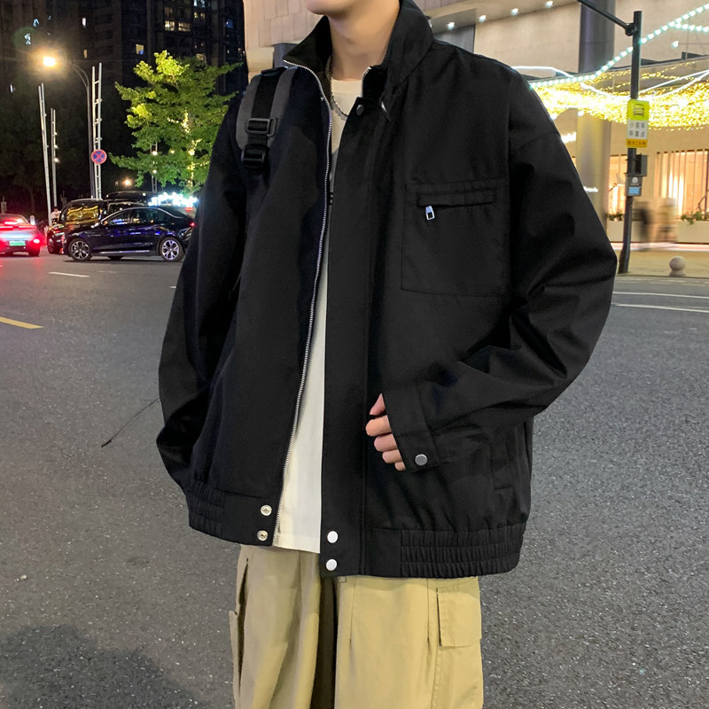 夹克男女同款中性机能口袋春秋户外防水休闲冲锋衣外套JK2505P70,男装夹克,星座1410（原1902A）