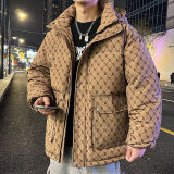 2026男士羽绒服潮流宽松大码情侣上衣短款外套90%白鸭绒YR027P90，男装羽绒服，星座1410（原1902A）