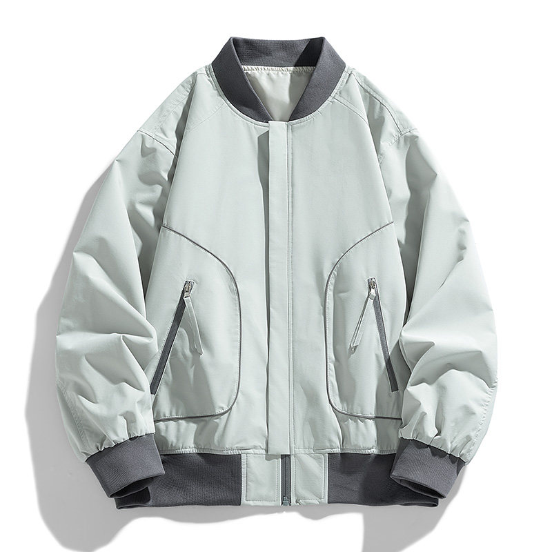 春秋季外套男新款潮流立领条纹夹克休闲百搭春装上衣服JK9588P60,男装夹克,星座1410（原1902A）