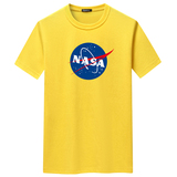 夏季男短袖t恤潮流宽松CVC60%棉衣服新款男装DT3412-NASA圆标，男装T恤，星座1410（原1902A）