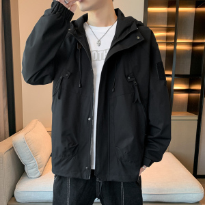 秋季工装冲锋衣女春秋户外登山防风雨情侣款上衣夹克外套 J90P35图片