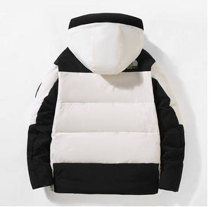 2023羽绒服情侣外套韩版潮流帅气亮面男加厚外套潮牌 YR9850-P60图片