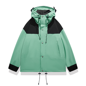 春秋户外运动冲锋衣男女情侣款防水防风滑雪登山服夹克 JK2356P58图片