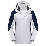 冲锋衣女款潮流百搭三合一新款拼色外套防风防水登山服CF2066P125，男装夹克，星座1410（原1902A）