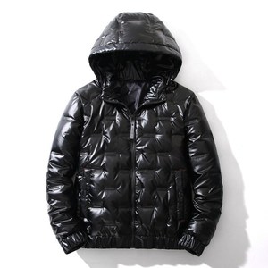 2021羽绒服男短款潮流帅气亮面外套户外防寒服 YR9812图片