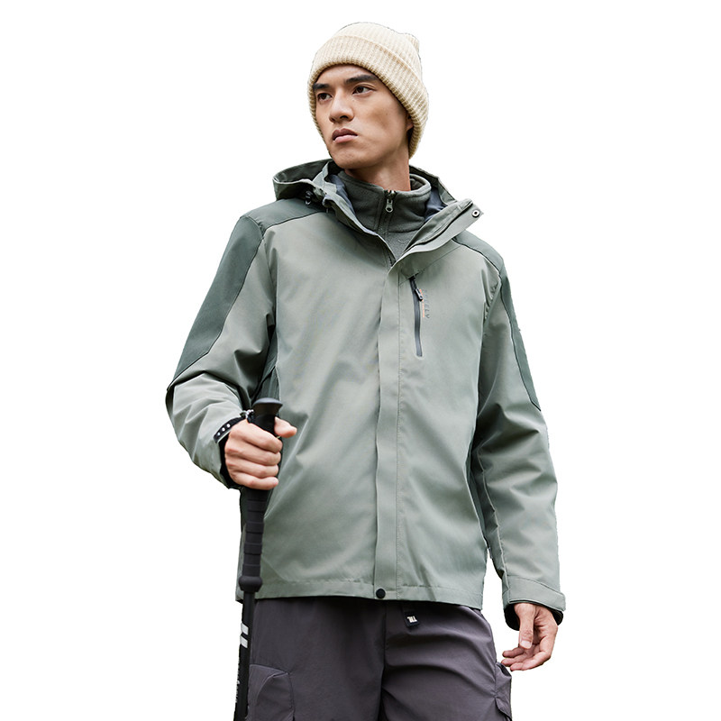 男女情侣保内胆两件套登山服外套跨境三合一防风冲锋衣CF2299P105,男装夹克,星座1410（原1902A）