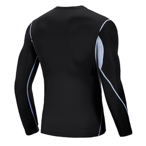 男士速干运动紧身衣 运动健身长袖T恤 透气干爽运动上衣CT8916P28图片