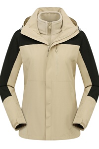 三合一防水冲锋衣男女款外套户外专业防暴雨登山服装备CF3308P180图片