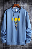 秋卫衣男圆领韩版嘻哈运动外套ins港风上衣潮WY9090-BEEBEE-P25，男装卫衣，星座1410（原1902A）