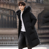 冬季大码羽绒服跨境208运动光版直播户外防寒外套长款YR288P140，男装羽绒服，星座1410（原1902A）