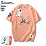 2024夏季皮卡丘男T恤百搭港风简约短袖落肩男潮NA12-NA皮卡丘P38，男装T恤，星座1410（原1902A）